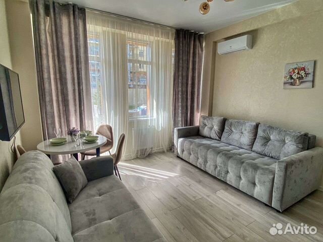 

Квартира-студия, 30 м², 2 кровати