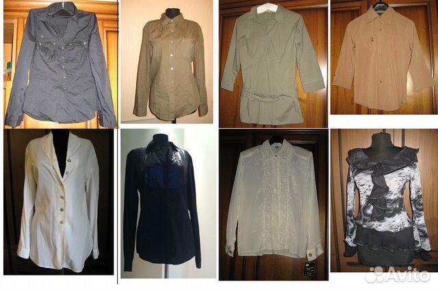 Блузки новые и б/у, р.42-44-46-48 Блузки новые и б/у, р.42-44-46-48