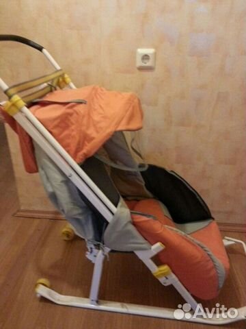 Санки-коляска Nika