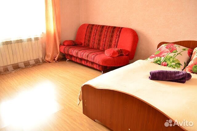 

1-к. квартира, 44 м², 2 кровати