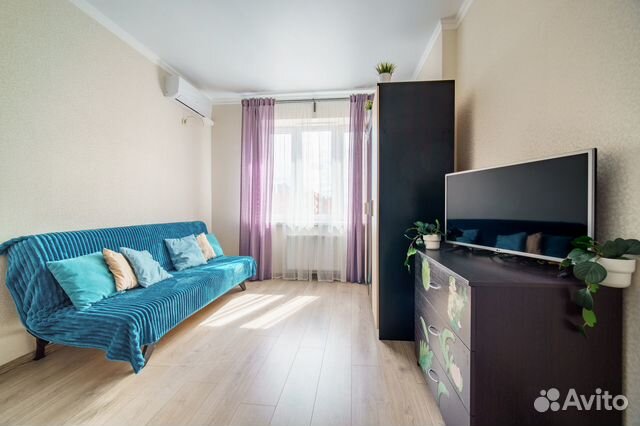 

1-к. квартира, 45 м², 2 кровати