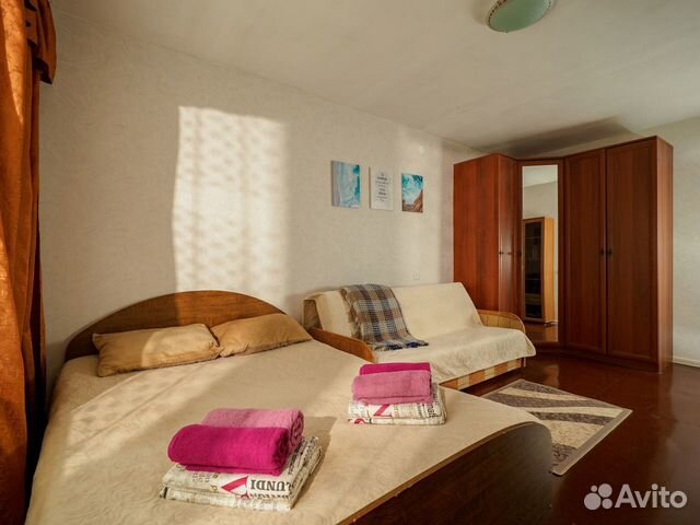 

1-к. квартира, 32 м², 2 кровати
