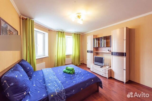 

1-к. квартира, 37 м², 1 кровать