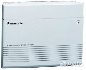 Атс Panasonic KX-TA616RU + телефон