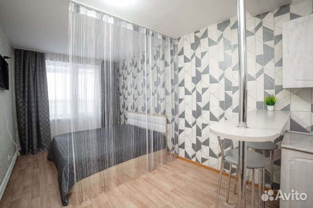 

Квартира-студия, 30 м², 1 кровать