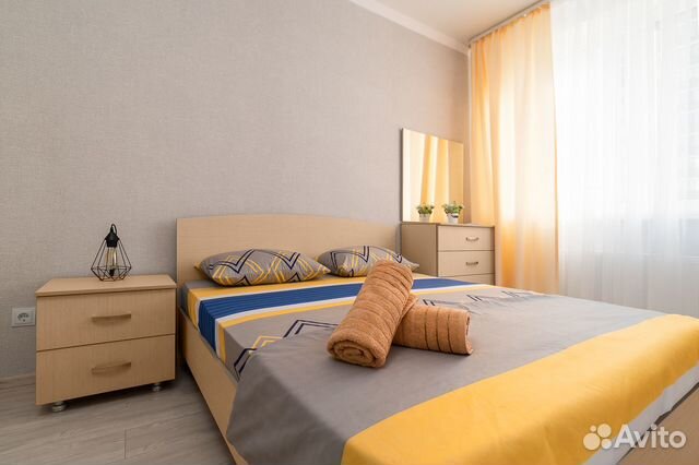 

1-к. квартира, 40 м², 2 кровати