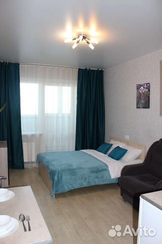 

Квартира-студия, 24 м², 2 кровати