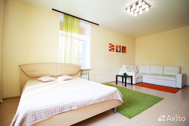 

1-к. квартира, 37 м², 2 кровати