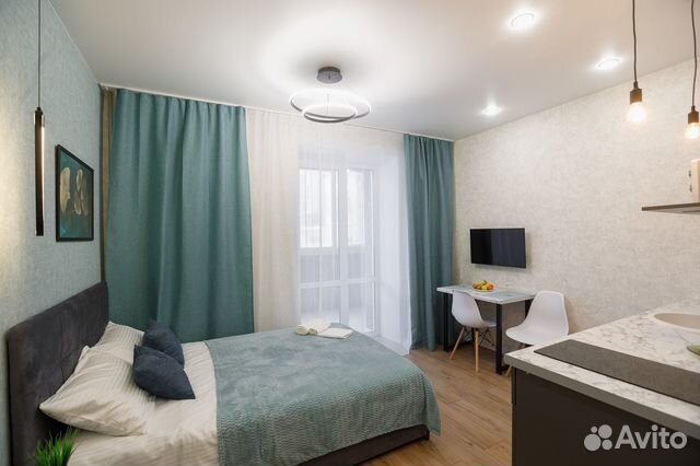 

Квартира-студия, 25 м², 1 кровать
