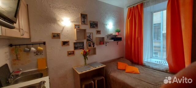 

Квартира-студия, 16 м², 2 кровати