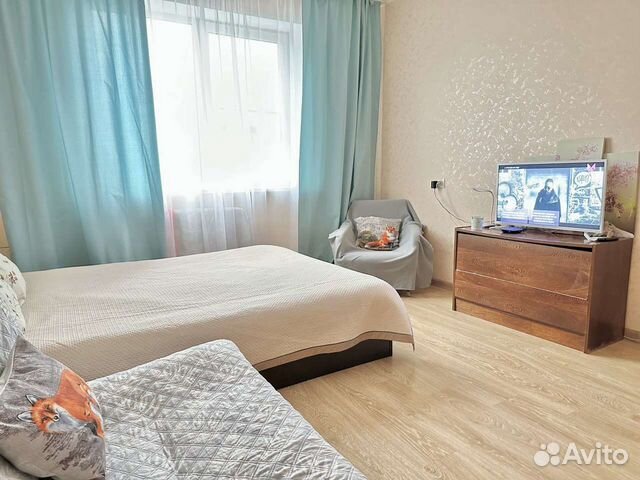 

1-к. квартира, 39,1 м², 2 кровати