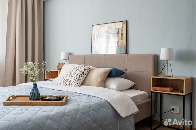 

1-к. квартира, 45 м², 2 кровати