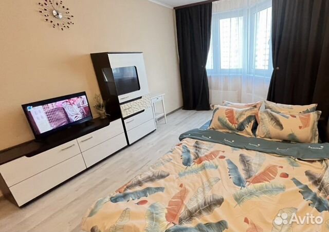

1-к. квартира, 44 м², 1 кровать