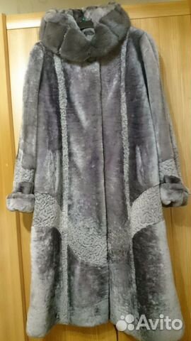 Продам мутоновую шубу с норковой отделкой Продам мутоновую шубу с норковой отделкой