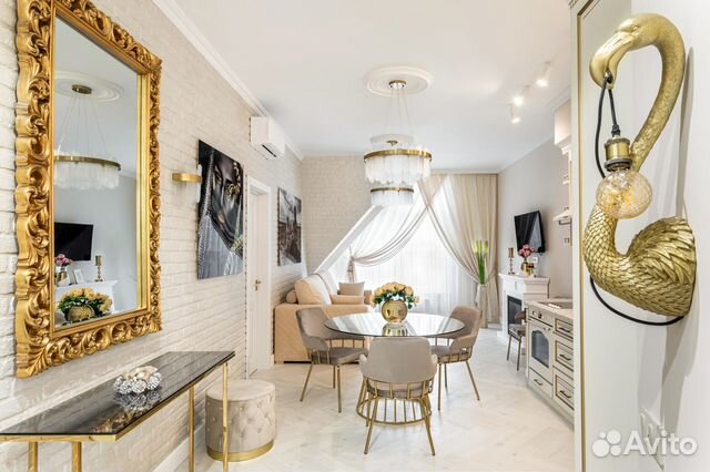 

1-к. квартира, 52 м², 2 кровати