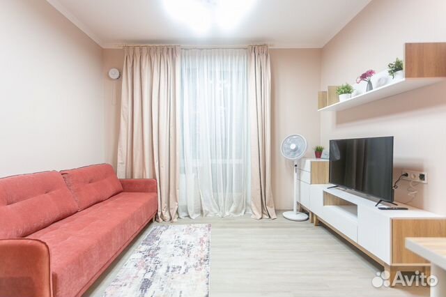 

Квартира-студия, 28 м², 1 кровать