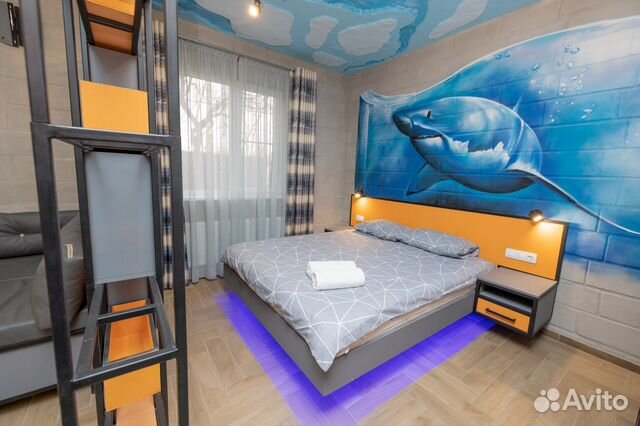 

Квартира-студия, 40 м², 2 кровати