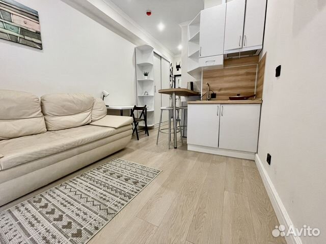 

Квартира-студия, 17 м², 1 кровать