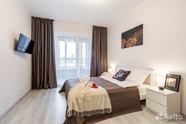 

1-к. квартира, 36 м², 3 кровати