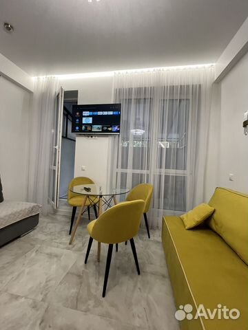 

Квартира-студия, 35 м², 2 кровати
