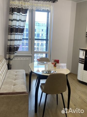 

1-к. квартира, 52 м², 3 кровати