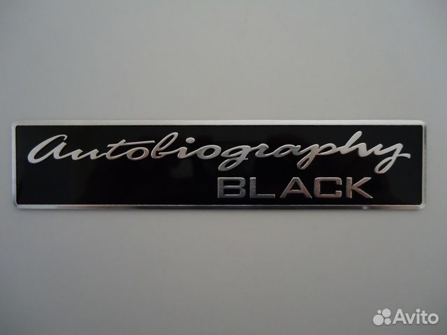 Range Rover Autobiography Black LR020565 эмблема Range Rover Autobiography Black LR020565 эмблема