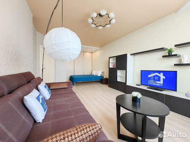 

1-к. квартира, 45 м², 3 кровати