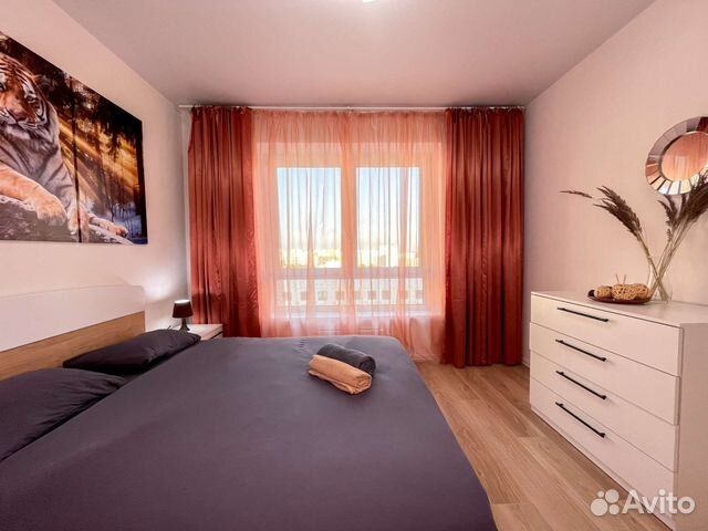 

2-к. квартира, 45 м², 2 кровати