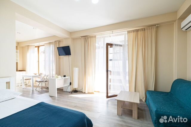 

Квартира-студия, 38 м², 2 кровати