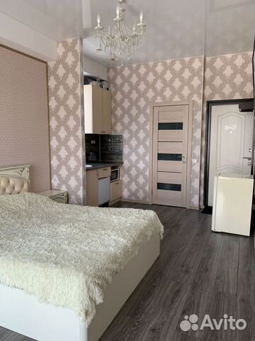 

Квартира-студия, 27 м², 1 кровать