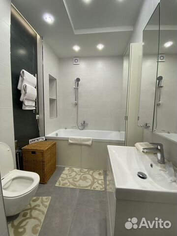 

Квартира-студия, 59,5 м², 1 кровать