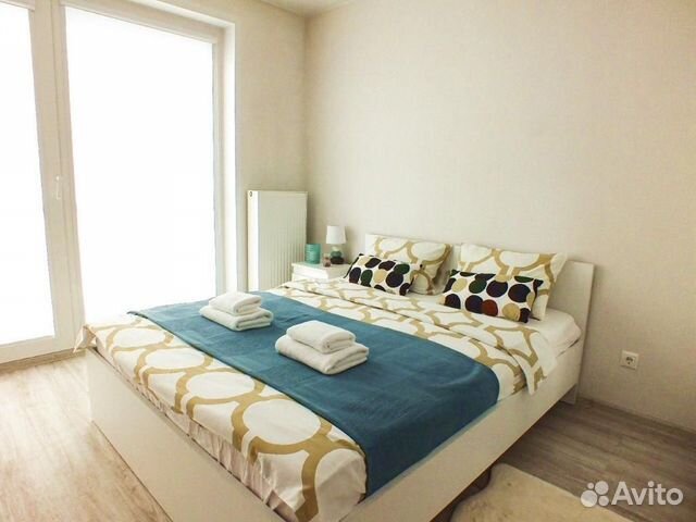 

1-к. квартира, 46 м², 2 кровати