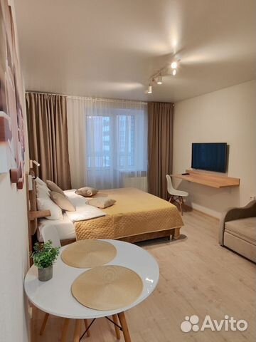 

Квартира-студия, 26 м², 2 кровати