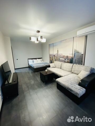 

1-к. квартира, 45 м², 2 кровати