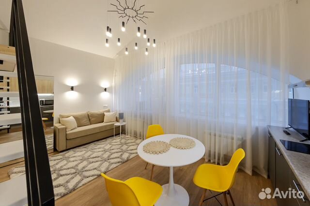 

1-к. квартира в апарт-отеле, 32 м², 2 кровати
