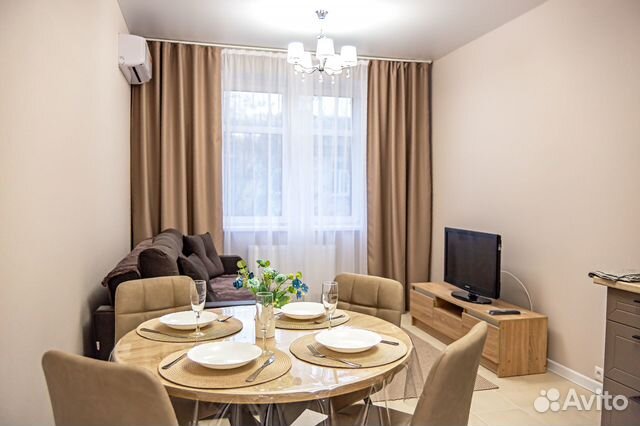 

1-к. квартира, 45 м², 3 кровати