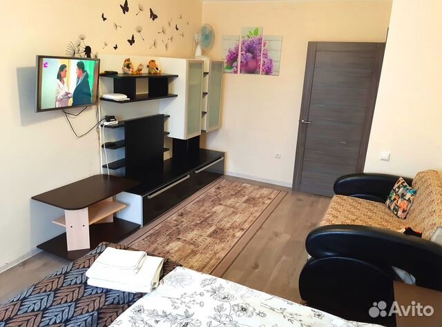 

1-к. квартира, 38 м², 2 кровати