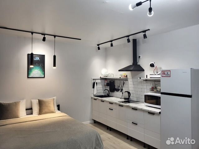 

Квартира-студия, 30 м², 1 кровать