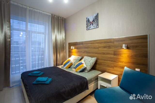 

Квартира-студия, 23 м², 2 кровати