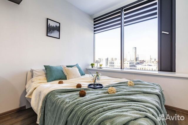 

Квартира-студия, 28 м², 2 кровати