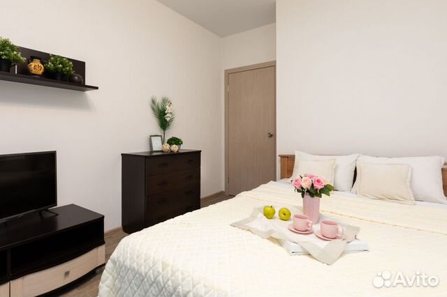 

1-к. квартира, 38 м², 2 кровати