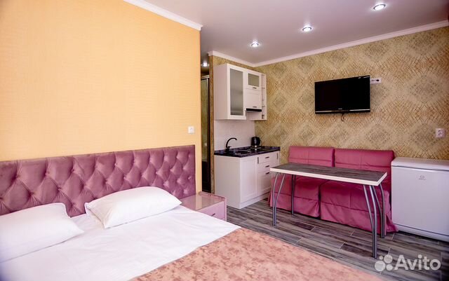 

Квартира-студия, 24 м², 2 кровати