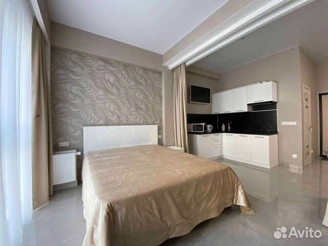 

Квартира-студия, 36 м², 2 кровати