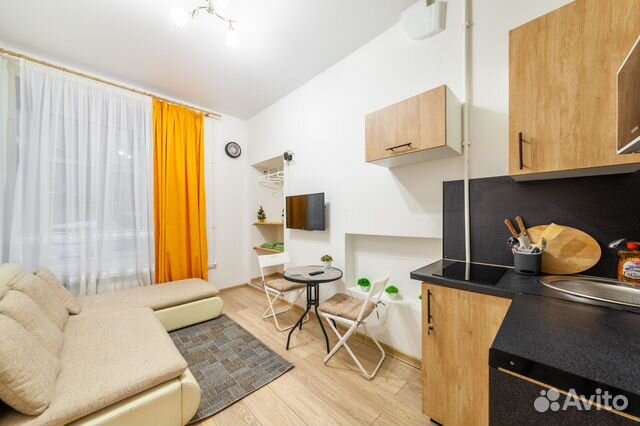 

Квартира-студия, 17 м², 2 кровати