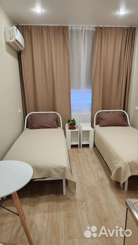 

Квартира-студия, 20 м², 2 кровати