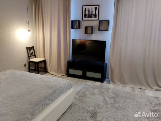 

1-к. квартира, 45 м², 2 кровати