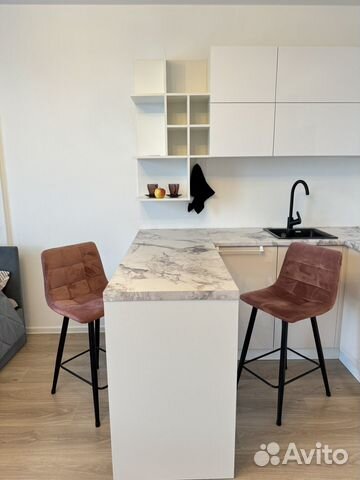 

Квартира-студия, 30 м², 2 кровати