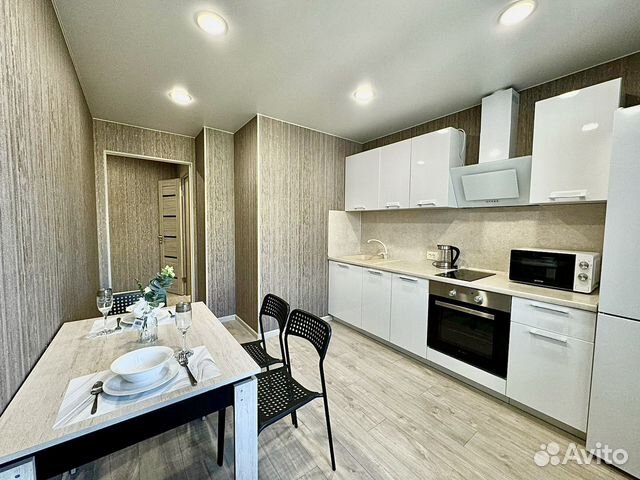 

1-к. квартира, 44 м², 2 кровати