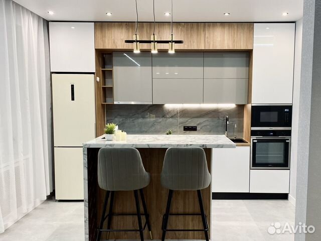

1-к. квартира, 62,1 м², 2 кровати