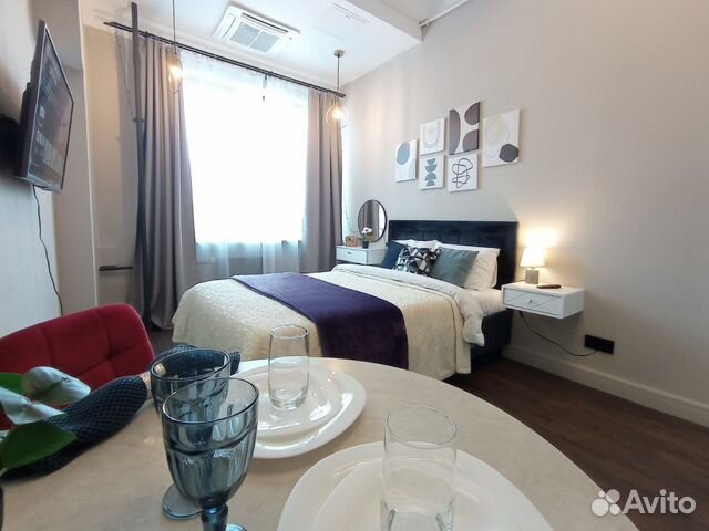 

Квартира-студия, 25 м², 1 кровать
